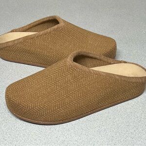 Rothys The Casual Clog Size 9 Teak Herringbone
